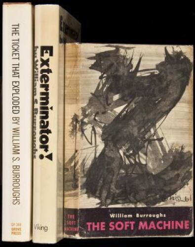 Three volumes by William S. Burroughs