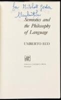 Semiotics and the Philosophy of Language