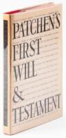 Patchen's First Will & Testament