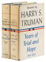 Memoirs by Harry S. Truman: Year of Decisions; Years of Trial and Hope
