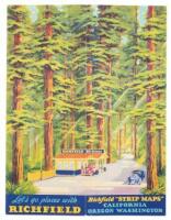 Richfield Strip Maps: Pacific Coast Highways. Compliments of Your Richfield Dealer