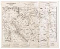 Map of Martinez & Vicinity, Contra Costa Co. California