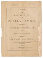 A Sketch of the Destruction of the Willey Family by the White Mountain Slide of the Night of August 28, 1826