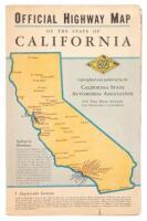 Official Highway Map of the State of California