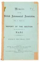 Memoirs of the British Astronomical Association. Vol. II, Part VI. Report of the Section for the Observation of Mars