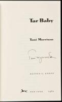 Tar Baby - Uncorrected Proof, signed