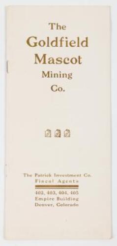 The Goldfield Mascot Mining Co.