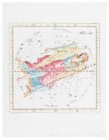 Star chart with pictorial representation of Virgo, from Sozvezdija predstavlennyja na XXX tablitsak [Constellations Represented on XXX Tables]