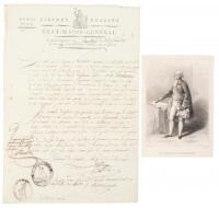 Letter signed by Jean Denis Le Doyen and François-Étienne-Christophe Kellermann