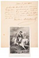 Autograph Letter Signed by MacDonald