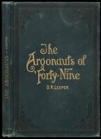 The Argonauts of 'Forty-Nine: Some Recollections of the Plains and the Diggings