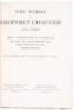 The Works of Geoffrey Chaucer and Others. Being a reproduction in facsimile of the first collected edition of 1532 from a copy in the British Museum - 2
