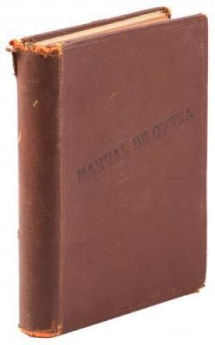 Manual de Cocina. Recetas recopiladas por la Srita. Maria Isla quien las cedi&oacute; a la casa de &ldquo;La Misericordia Cristiana&rdquo;