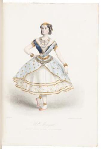 Les Danseuses de l'Op&eacute;ra: Costumes des Principaux Ballets dessin&eacute;s par Alophe (wrapper title)