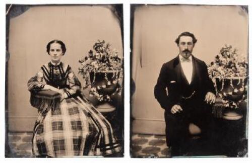 Portraits of Husband and Wife