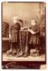 Children Holding Stereoscope Slides