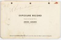 Exposure Record