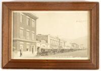 Looking North on Brand Blvd. Glendale, Cal. Postcard Photograph