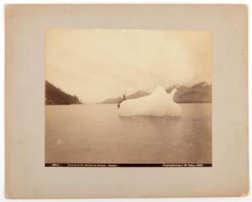 Iceberg In The Harbor at Juneau, Alaska