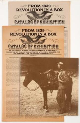 From 1839 Revolution in a Box; Catalog of Exhibition [and] Portfolio of 20 reproductions of photographic prints