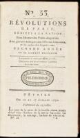 Revolutions de Paris, Dédiées a la Nation