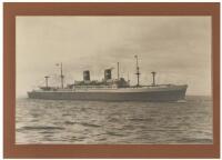 Large photograph of the S.S. President Wilson