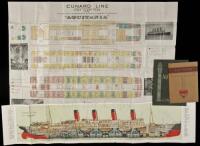 Four items relating to the "Aquitania"