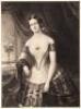 Fanny Cerrito at Her Majesty&rsquo;s Theatre. In her costume for La Cachucha which she first danced in Vienna in 1841 - 3