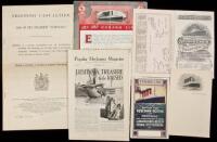 Group of items relating to the Lusitania