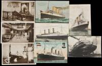 Collection of 60 postcards of the S.S. Imperator