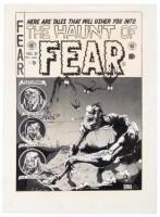 Nickel Library HAUNT OF FEAR No. 31 Original Cover Art