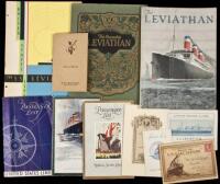 Group of items relating to the S.S. Leviathan