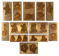 Kitchen Sink R. CRUMB "Kitchen Kut-Outs" Magnet Molds * Unique Set