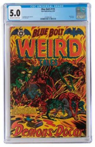 BLUE BOLT WEIRD TALES No. 119