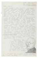 R. Crumb Handwritten and Illustrated Letter to Marty Pahls, June 29, 1962