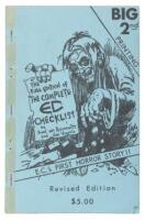 THE FULL EDITION of THE COMPLETE EC CHECKLIST, Revised * Signed by Gaines & Kurtzman