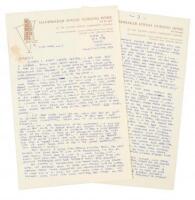 R. Crumb Handwritten Letter to Marty Pahls, February 14, 1974, Two Sheets