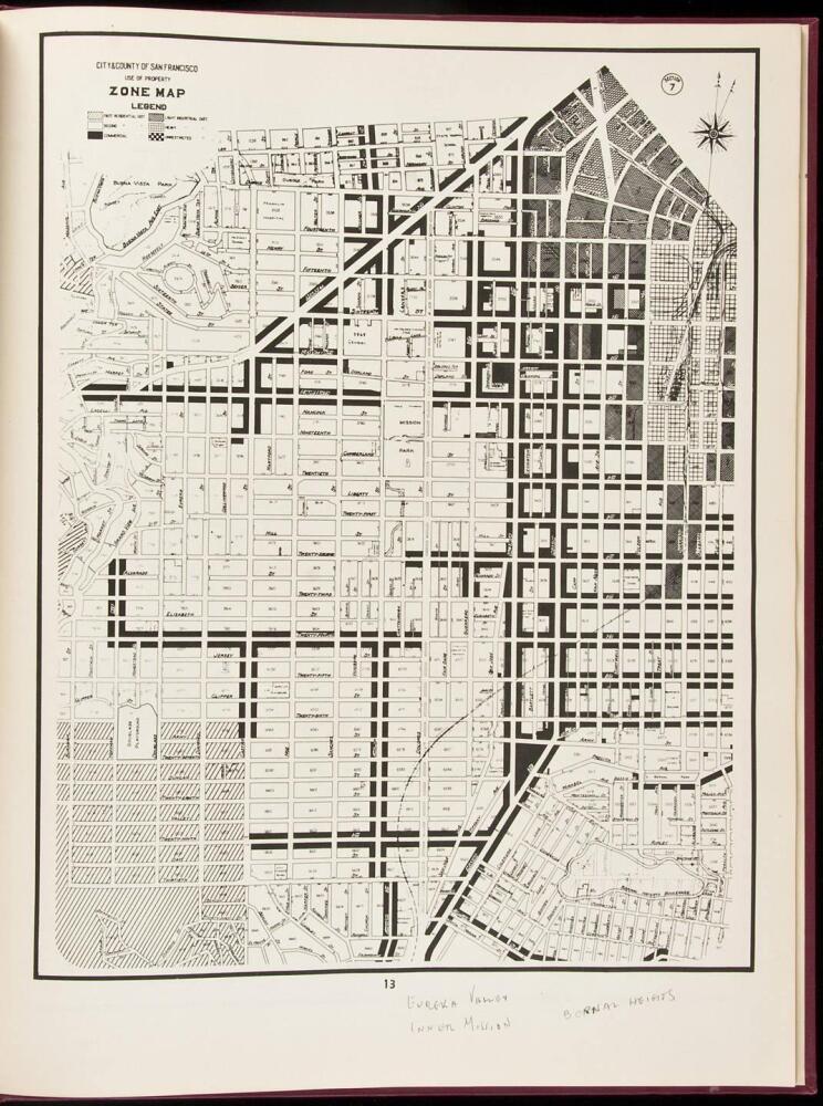 Zoning Map Book For City And County Of San Francisco Contains Complete City Map Sectional 3934