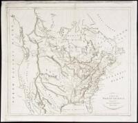 A Map of North America Engraved for Priscilla Wakefield's Excursions