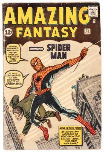 AMAZING FANTASY No. 15 (Signed by Stan Lee)