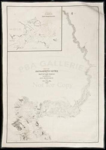 Map of Sacramento River and Bay of San Pablo with Harbour of San Francisco by the U.S. Ex. Ex. 1841