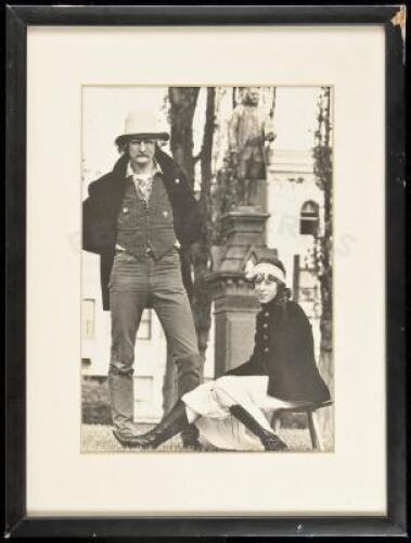 Vintage copy of photograph used for cover of Trout Fishing in America