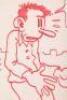 Flakey Foont Says "WHAT TH—" Original Sketch by R. Crumb - 2