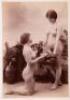 Five albumen print nudes - 5