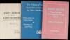 Three volumes by Allen Ginsberg - each signed