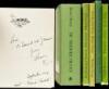 Six volumes of works by Florence P. Heide, all but one inscribed by Heide