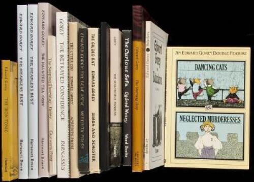 Collection of fifteen primary works by Edward Gorey
