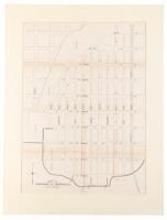 Map of Sewerage of Marysville, California