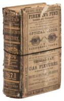 The San Francisco Directory For the Year Commencing April, 1871: Embracing a General Directory of Residents and a Business Directory; Also, a Directory of Streets, Public Office, Etc...
