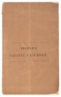 People's Pacific Railroad Company. Charter, Organization, Address of the President, Josiah Perham, with the By-Laws of the Board of Commissioners.